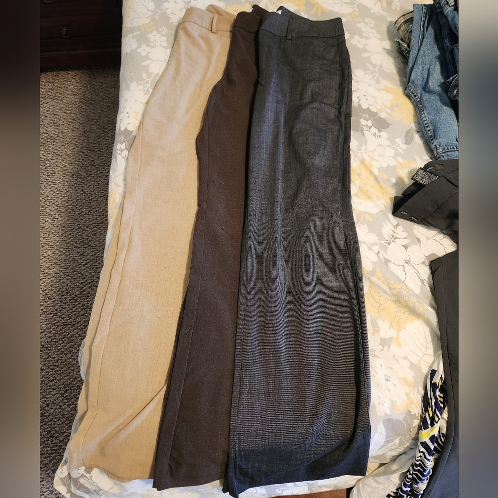 3 pairs 10L NY & Co dress pants